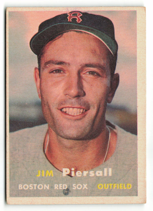 1957 Topps #075 Jim Piersall