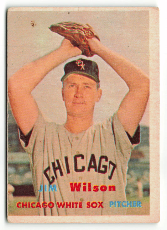 1957 Topps #330 Jim Wilson
