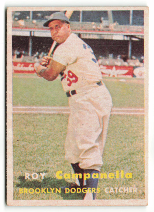 1957 Topps #210 Roy Campanella (Last Player Card)