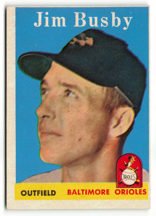 1958 Topps #208 Jim Busby