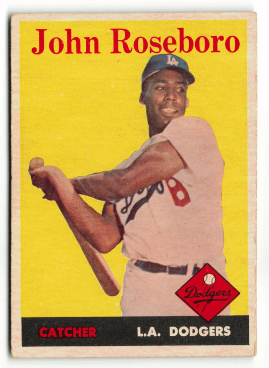 1958 Topps #042 John Roseboro RC