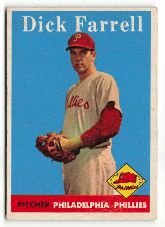 1958 Topps #076a Dick Farrell RC