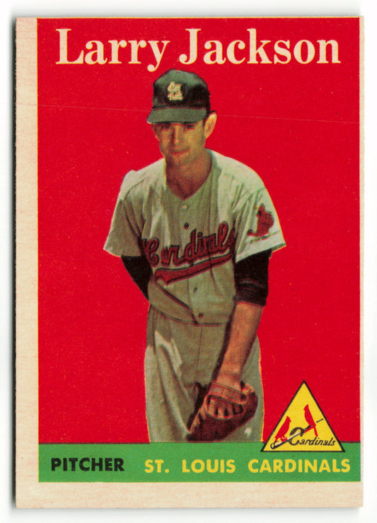 1958 Topps #097a Larry Jackson