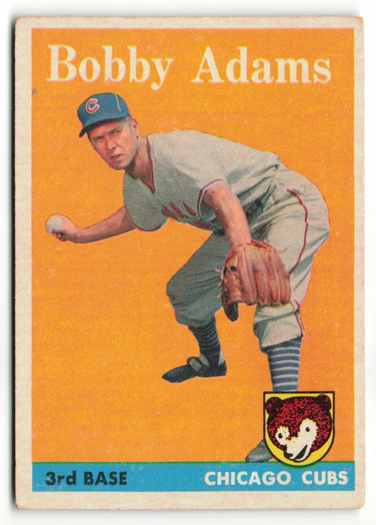 1958 Topps #099 Bobby Adams