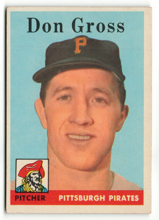 1958 Topps #172 Don Gross