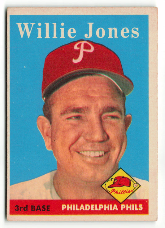 1958 Topps #181 Willie Jones