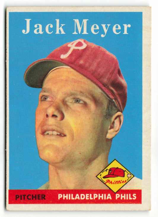 1958 Topps #186 Jack Meyer