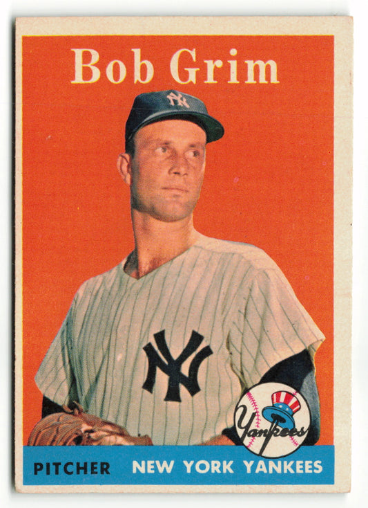 1958 Topps #224 Bob Grim
