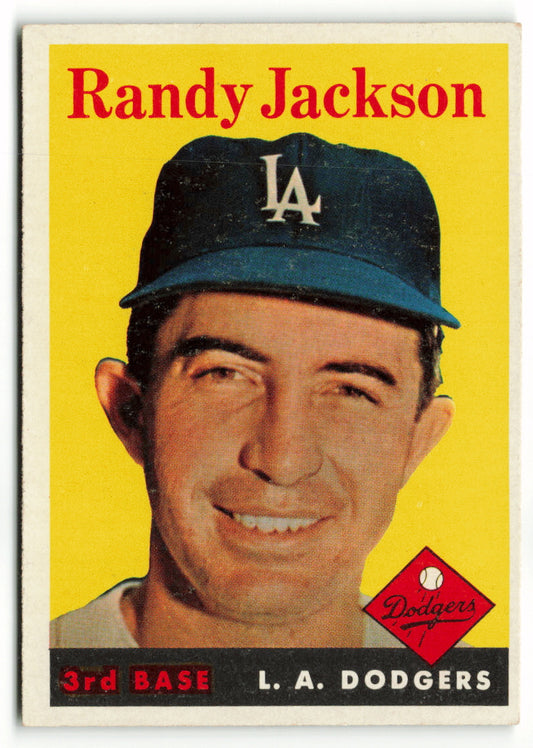 1958 Topps #301 Randy Jackson