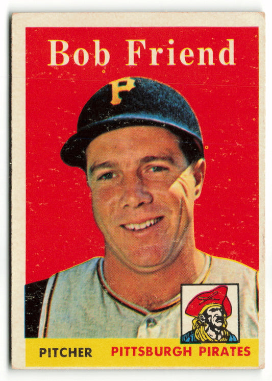 1958 Topps #315 Bob Friend