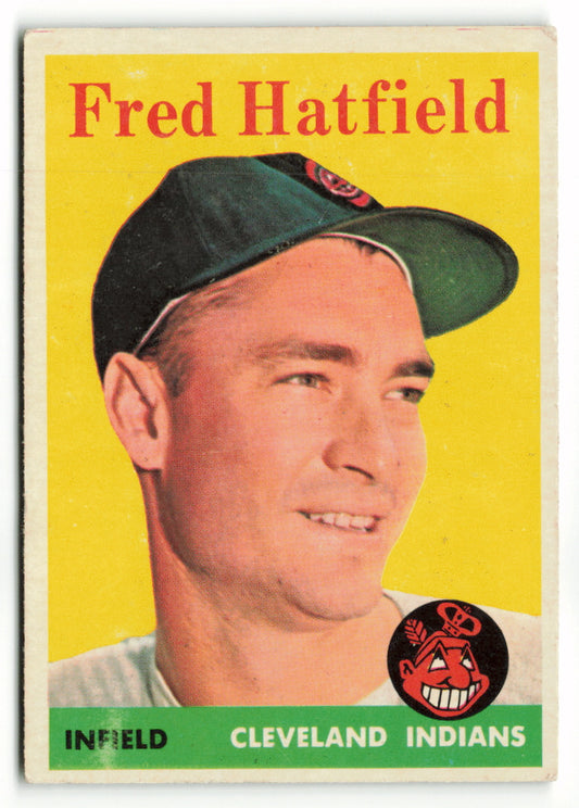 1958 Topps #339 Fred Hatfield