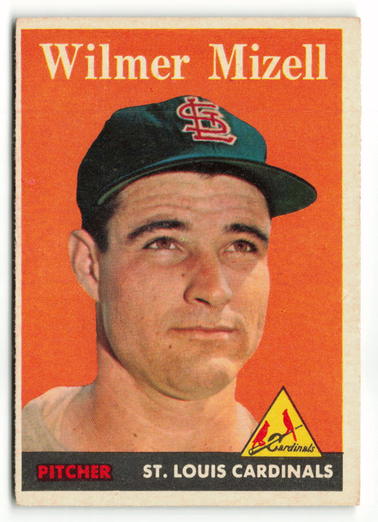 1958 Topps #385 Wilmer Mizell