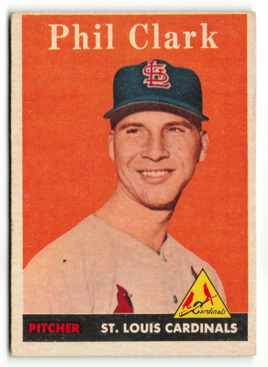 1958 Topps #423 Phil Clark RC
