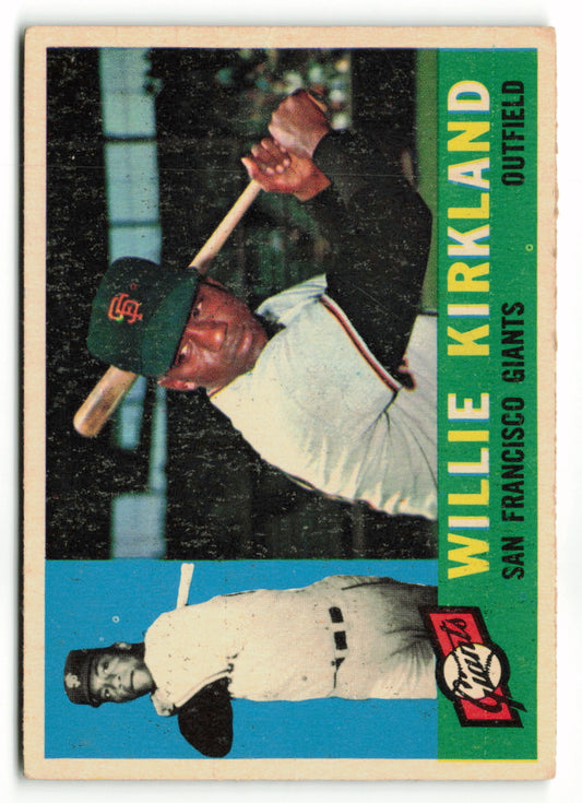 1960 Topps #172 Willie Kirkland