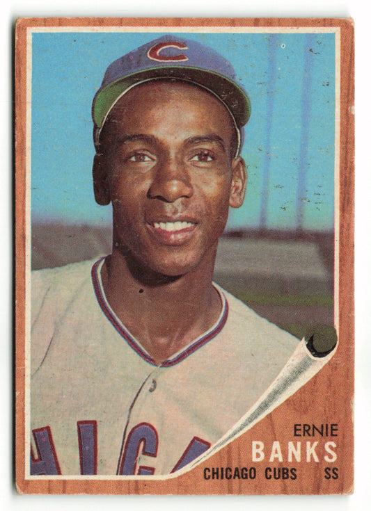 1962 Topps #025 Ernie Banks