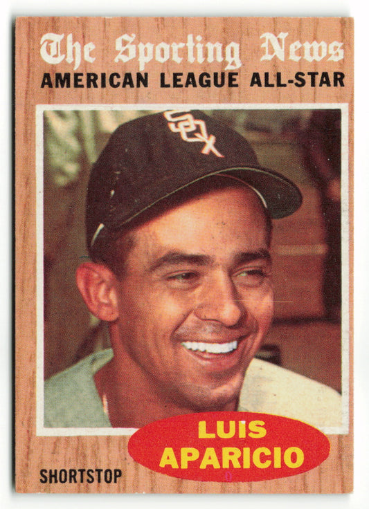 1962 Topps #469 Luis Aparicio AS