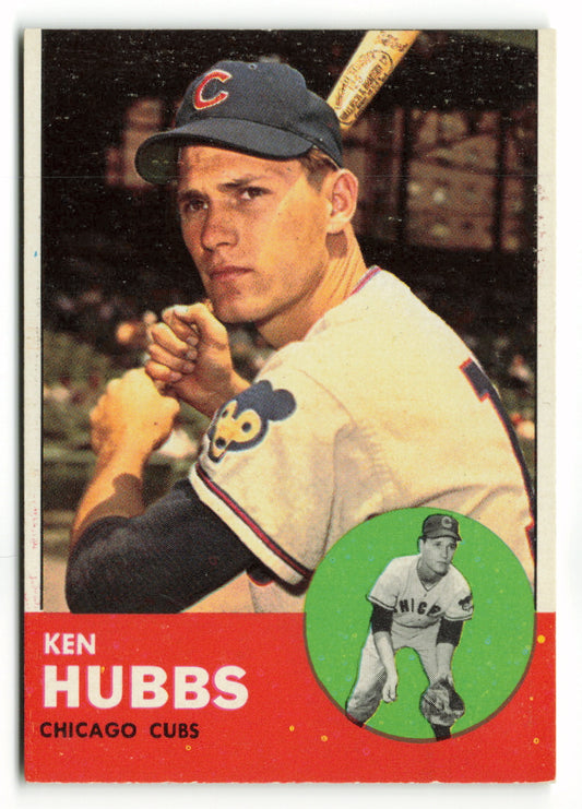 1963 Topps #015 Ken Hubbs