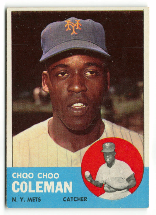 1963 Topps #027 Choo Choo Coleman