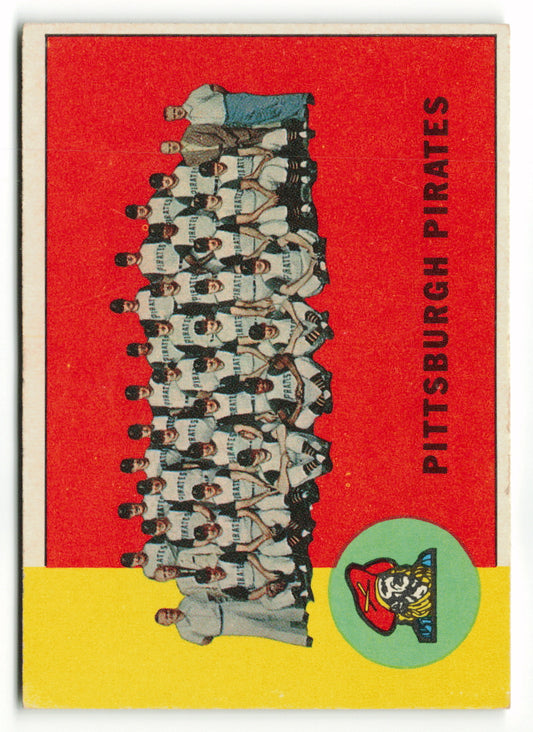 1963 Topps #151 Pittsburgh Pirates Team Card