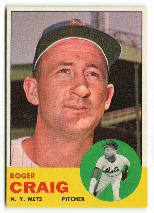 1963 Topps #197 Roger Craig