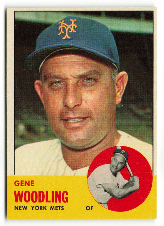 1963 Topps #342 Gene Woodling
