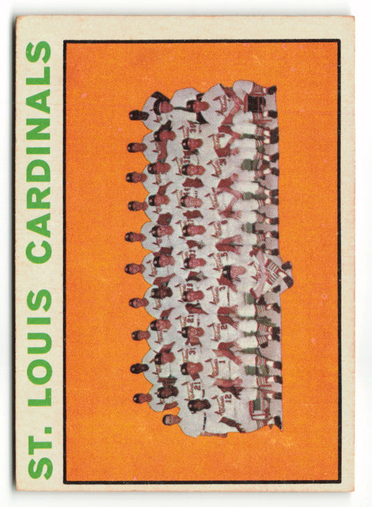 1964 Topps #087 St. Louis Cardinals Team Card