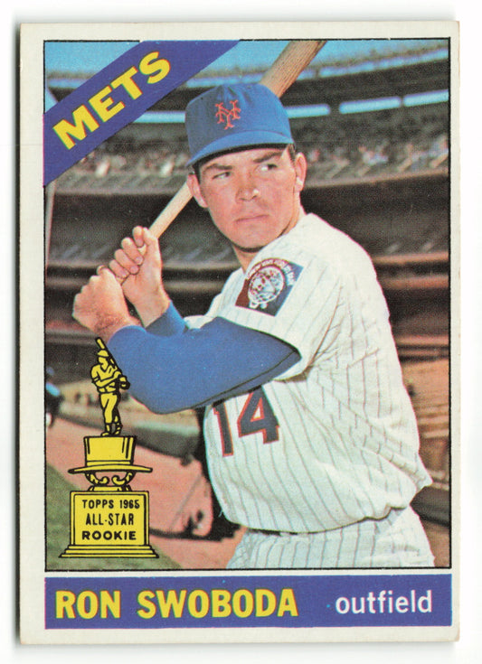 1966 Topps #035 Ron Swoboda AS Rookie Trophy