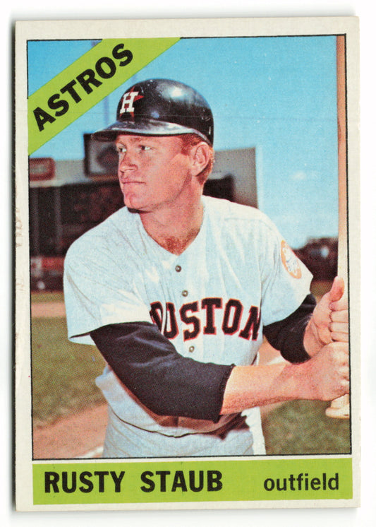 1966 Topps #106 Rusty Staub