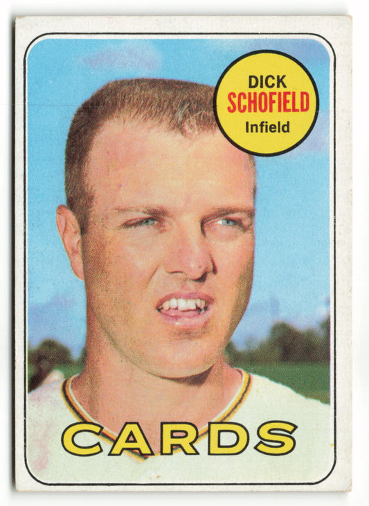 1969 Topps #018 Dick Schofield
