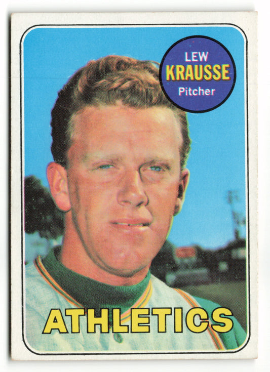 1969 Topps #023 Lew Krausse