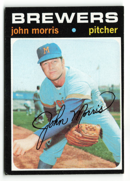1971 Topps #721 John Morris