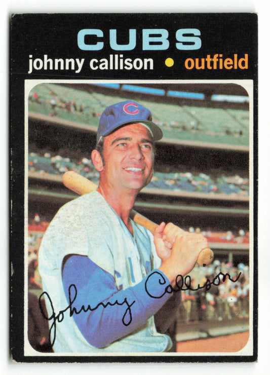 1971 Topps #012 Johnny Callison