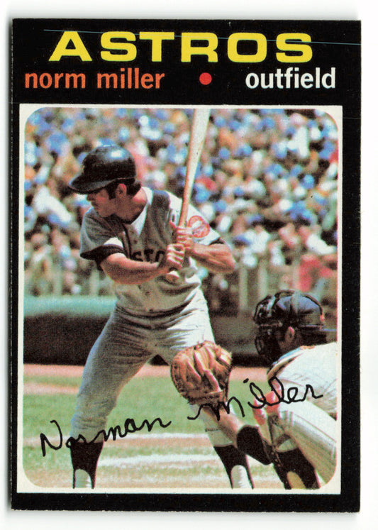 1971 Topps #018 Norm Miller