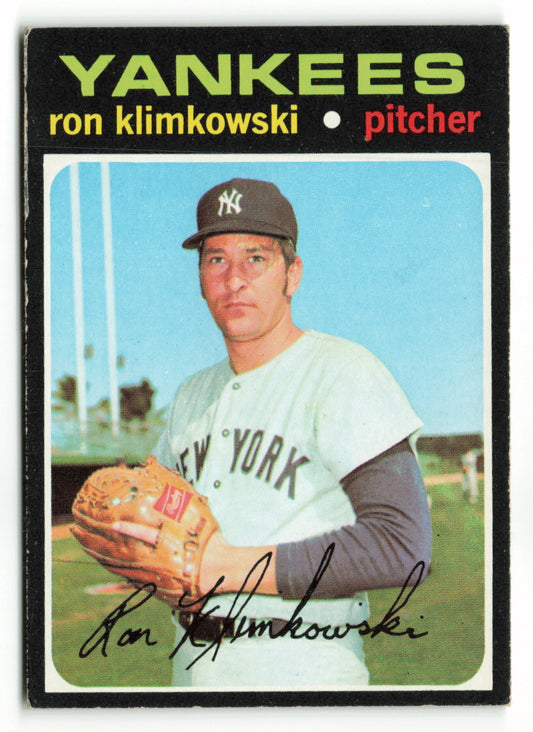 1971 Topps #028 Ron Klimkowski