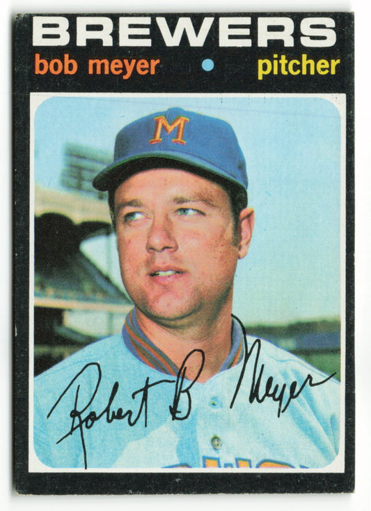 1971 Topps #456 Bob Meyer