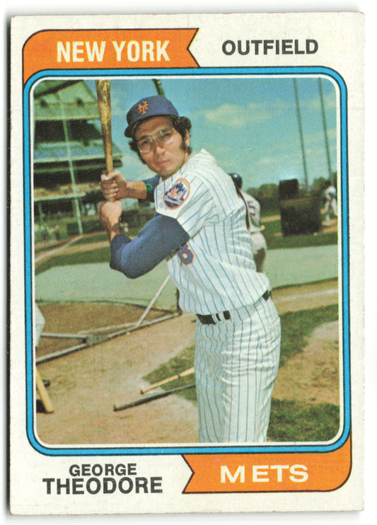 1974 Topps #008 George Theodore RC