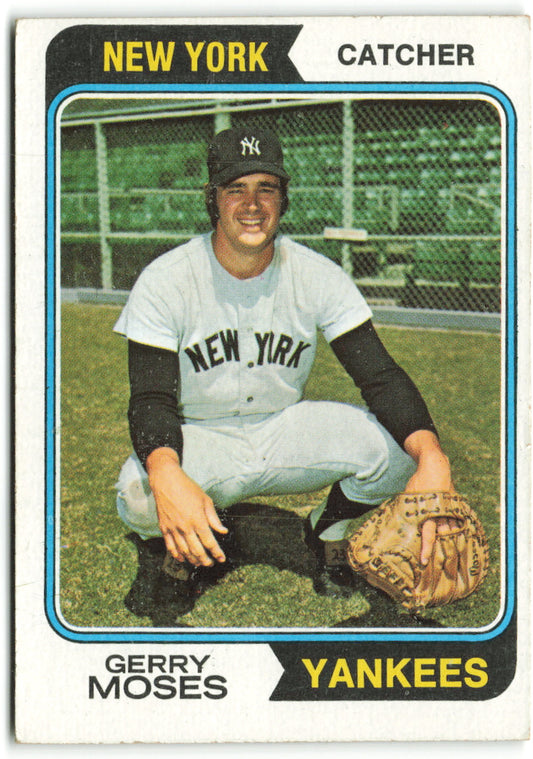 1974 Topps #019 Gerry Moses