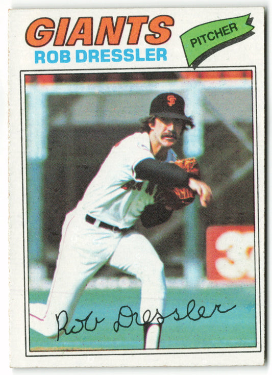 1977 Topps #011 Rob Dressler