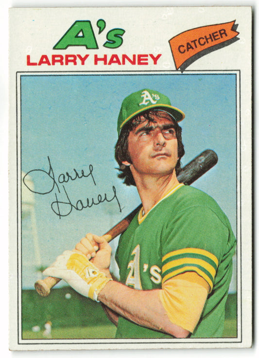 1977 Topps #012 Larry Haney