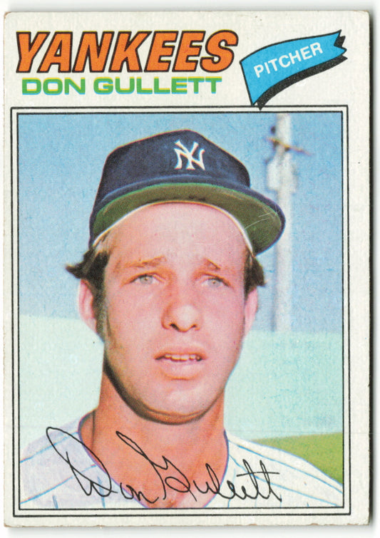 1977 Topps #015 Don Gullett
