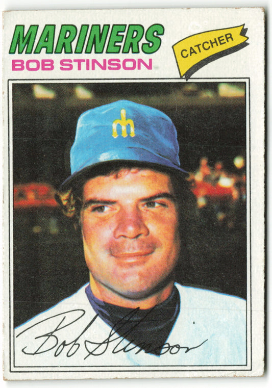 1977 Topps #138 Bob Stinson