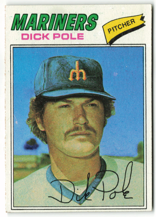 1977 Topps #187 Dick Pole