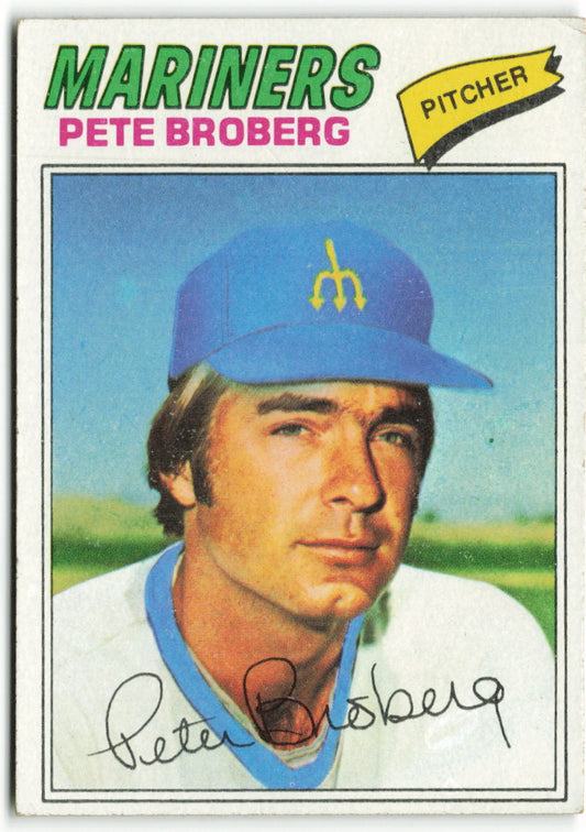 1977 Topps #409 Pete Broberg