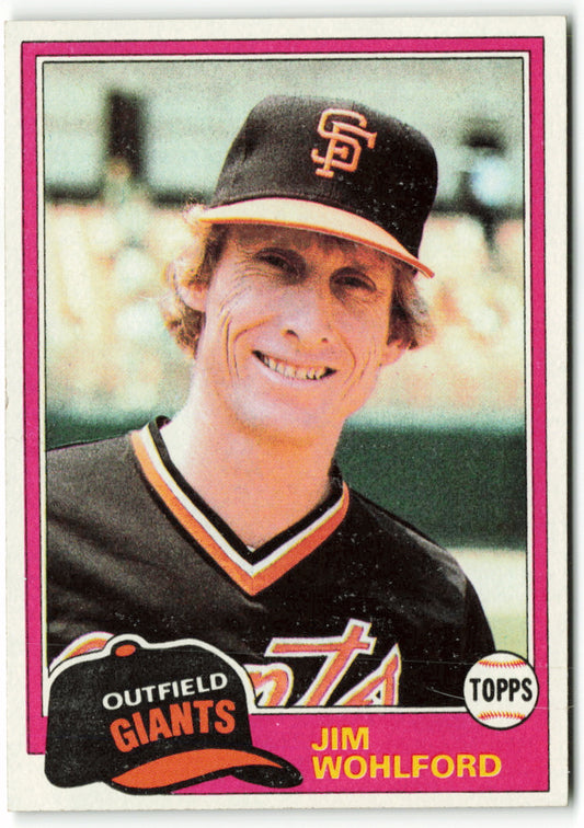 1981 Topps #011 Jim Wohlford