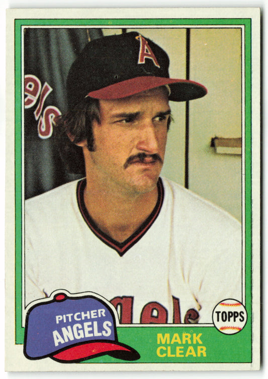 1981 Topps #012 Mark Clear