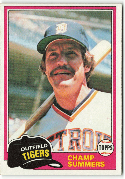 1981 Topps #027 Champ Summers