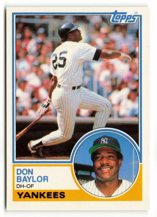 1983 Topps Traded Set #008T  Don Baylor