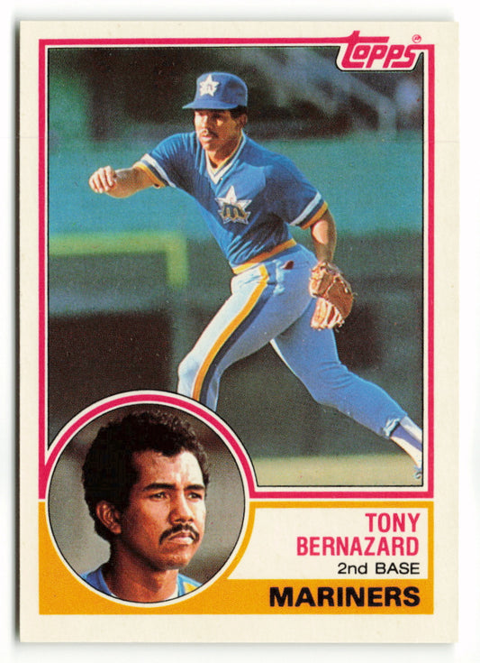 1983 Topps Traded Set #009T  Tony Bernazard