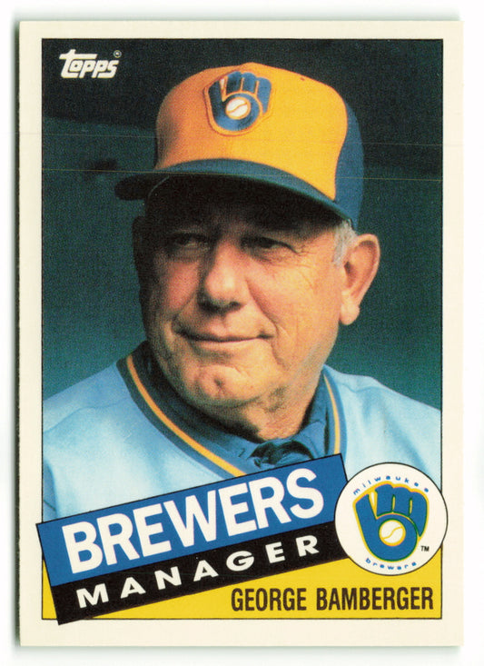 1985 Topps Traded #005T George Bamberger MGR