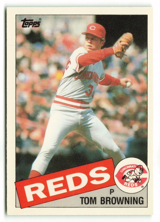 1985 Topps Traded #011T Tom Browning